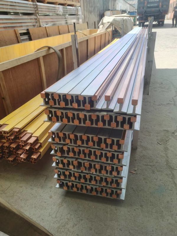 Bridge Crane Busbar Insulator High Voltage Copperhead Conductor Bar System