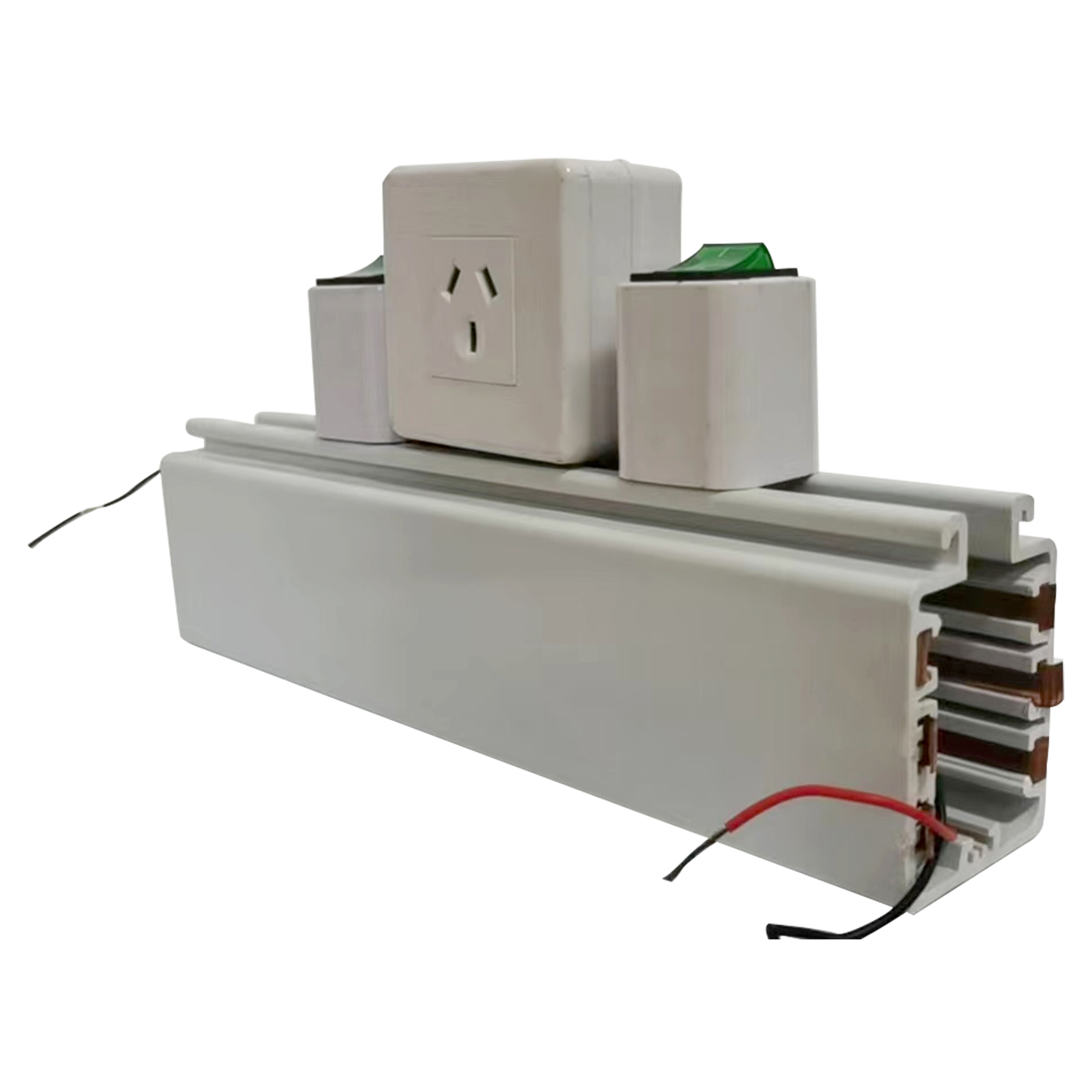 Grounding Busbar Conductor Damping Copper Lighting Pvc
