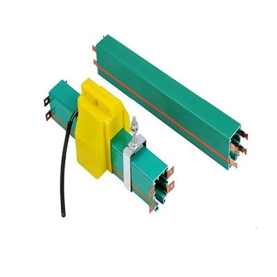 Enclosed Crane Conductor Rail Busbar Trunking System Single pole